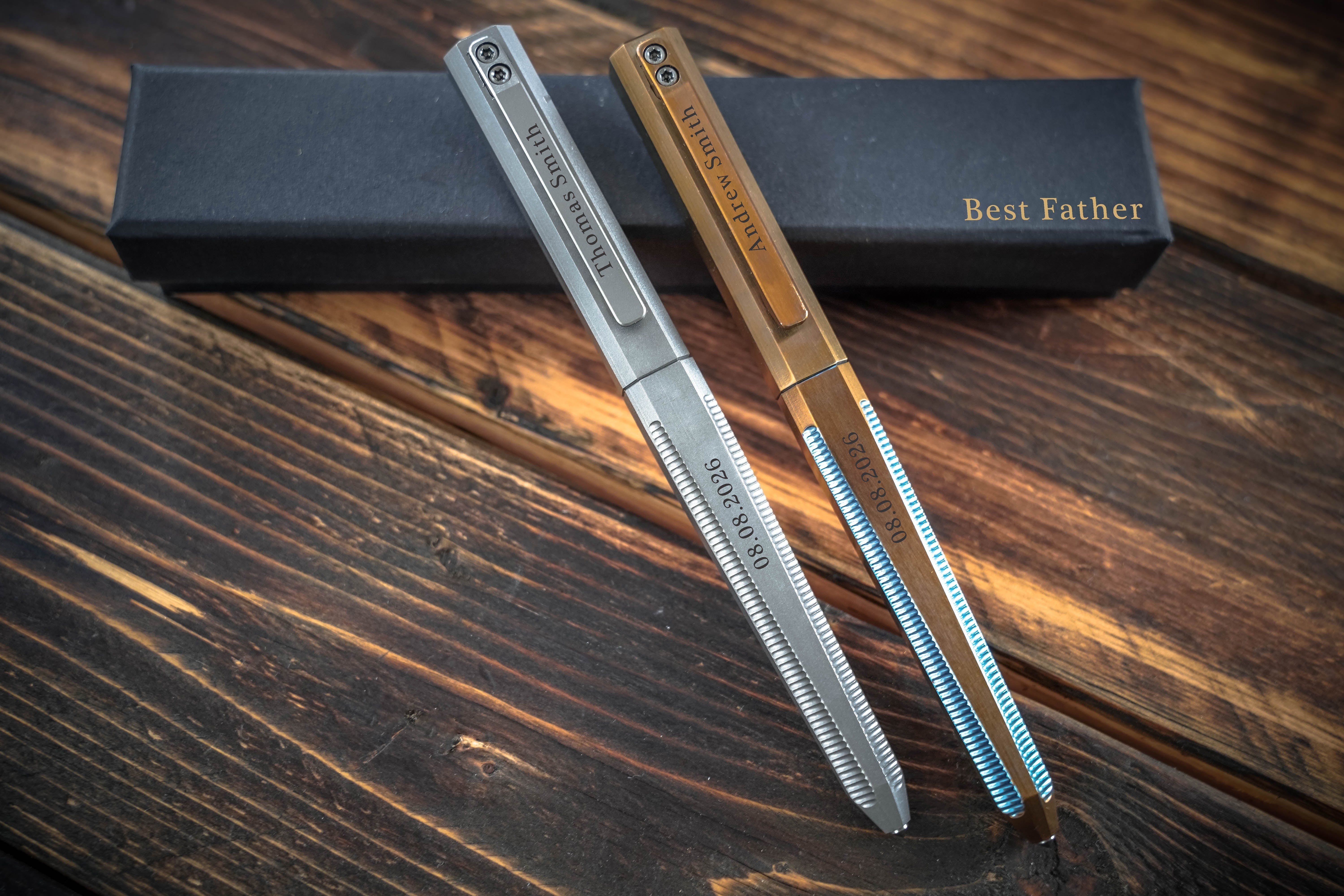 Personalized Pens | Titanium and Metal Engraved Pens – The Steeplechase
