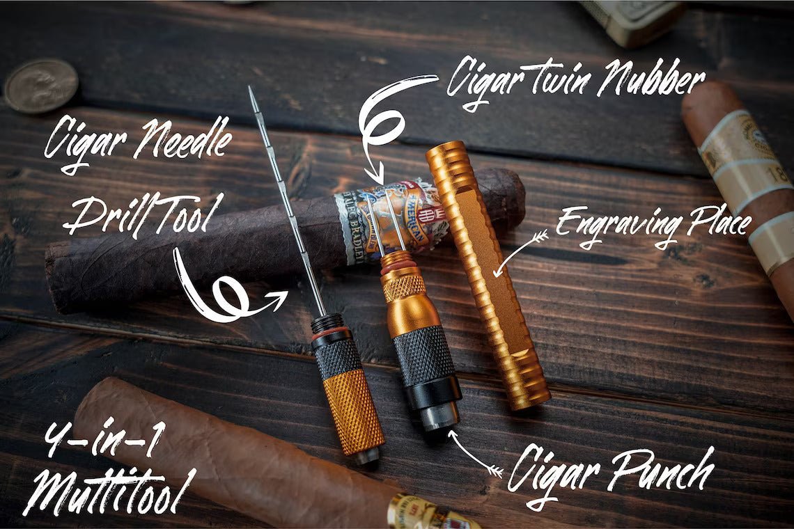 Cigar Draw Testing Machine 4-in-1 Cigar Draw Tool | Fix Tight Cigars Fast – The Steeplechase