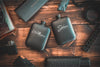 Black Steel Flask