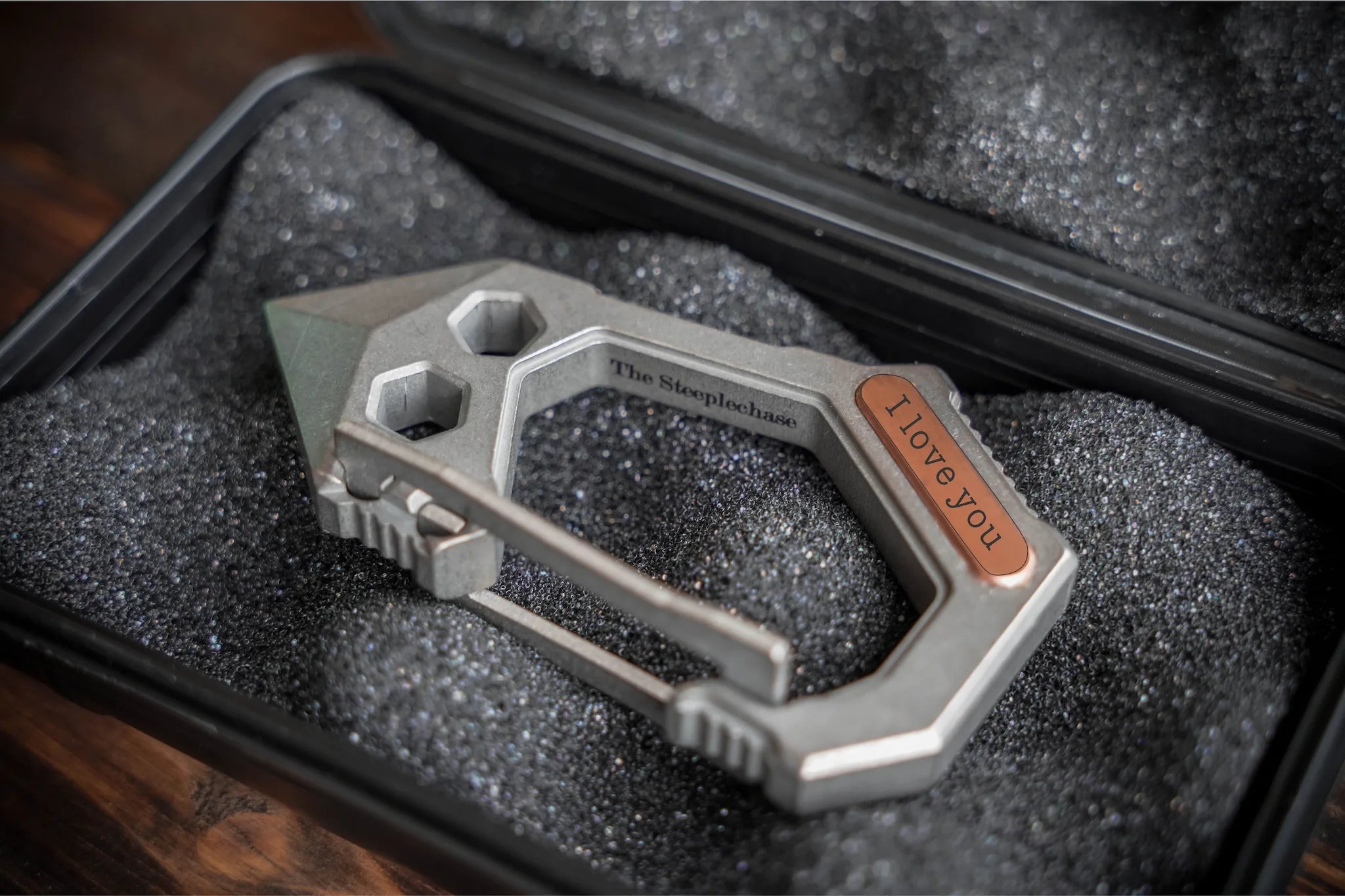 Titanium Keyring Edc Personalized Titanium Carabiner Keychain | EDC Gift Men – The Steeplechase