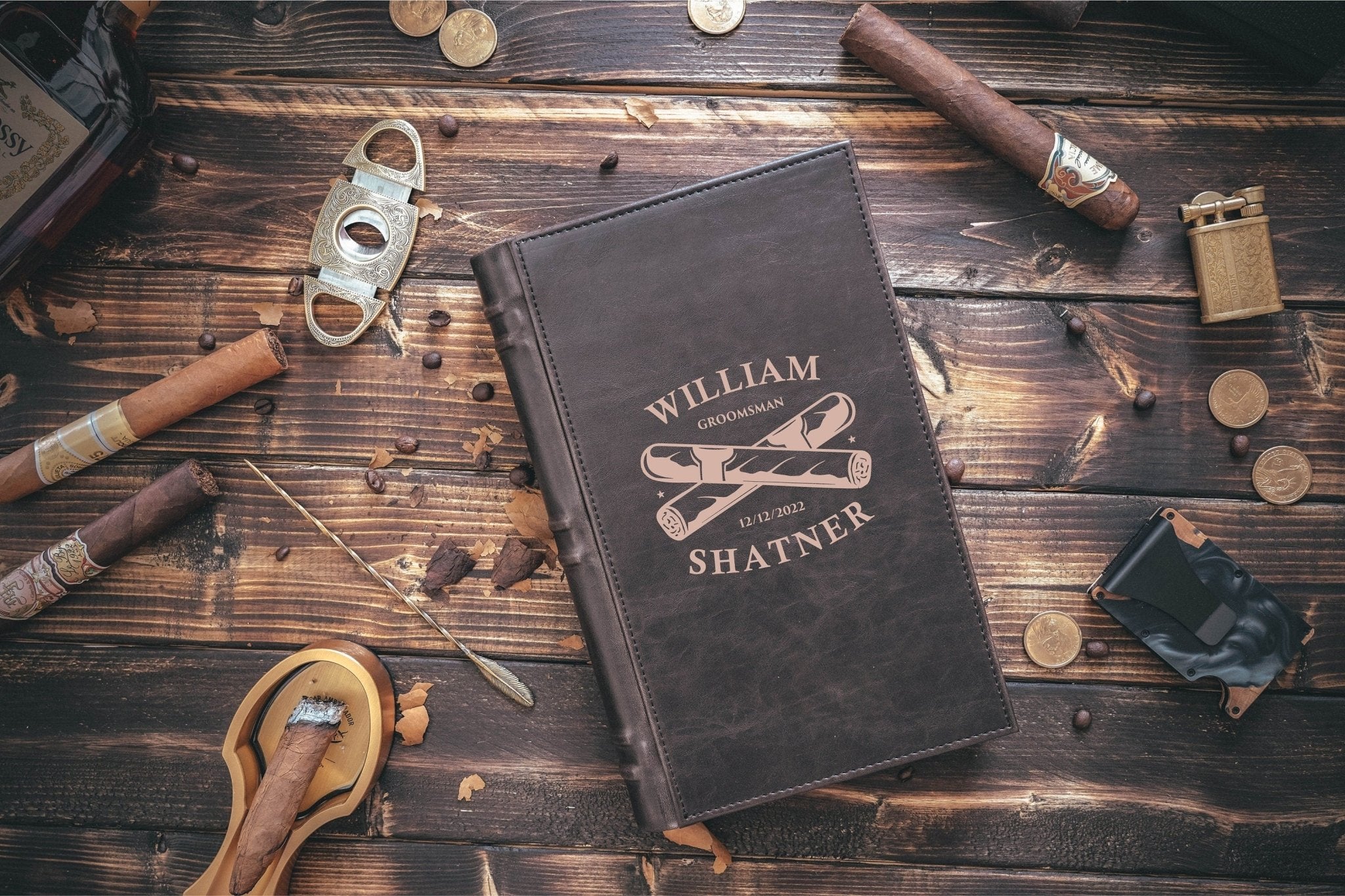 cigar travel case humidor interior cedar lining